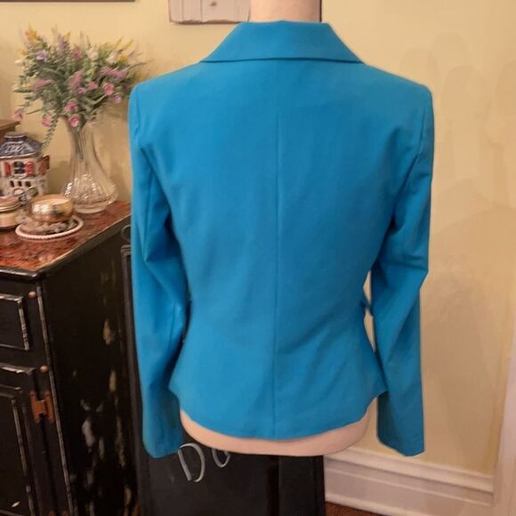 Venus Sz 4 Lined Gathered Shirred Zip Jacket - Picture 4 of 9